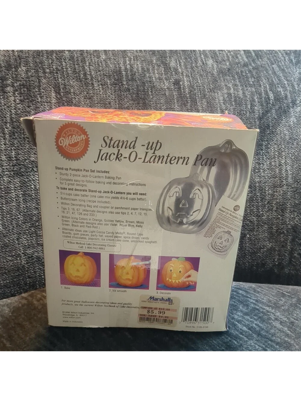 Wilton pan appears